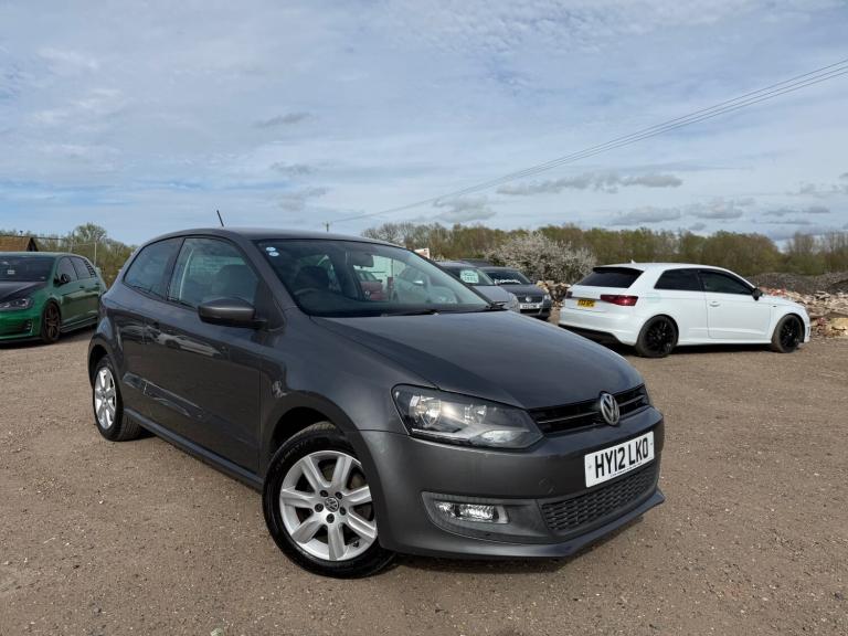2012 Volkswagen Polo 1.4 Match 3dr HATCHBACK Petrol Manual