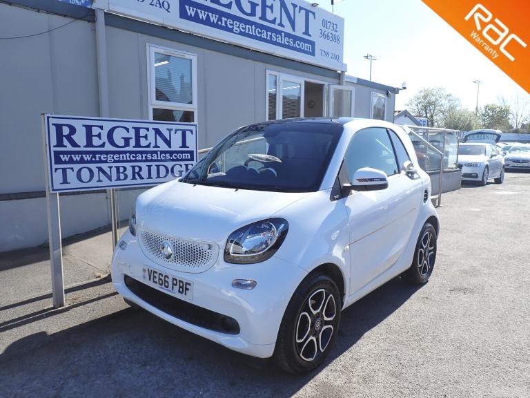 2016 Smart ForTwo 0.9T Prime Coupe 2dr Petrol Twinamic Euro 6 (s/s) (90 ps)