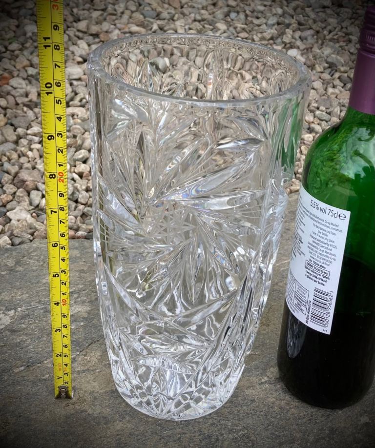 Mayfair Bohemia 24% Lead Crystal Vase