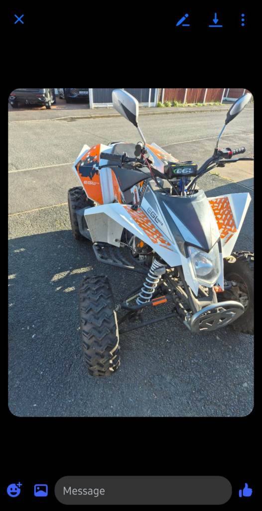 Road legal quad 
