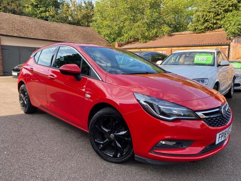 2018 Vauxhall Astra 1.4i Turbo SRi Nav Hatchback 5dr Petrol Manual Euro 6 (150