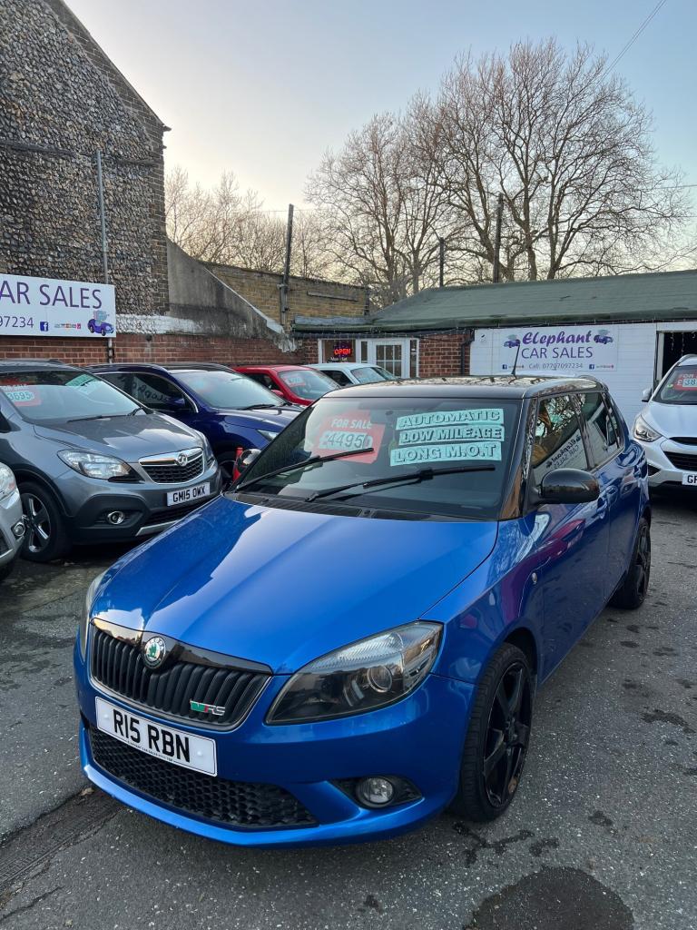 2012 Skoda Fabia 1.4 TSI vRS 5dr DSG HATCHBACK Petrol Automatic