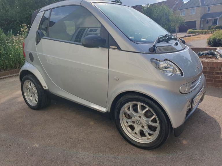 Smart, Silver Pulse CITY-CABRIOLET, Convertible only 30k miles