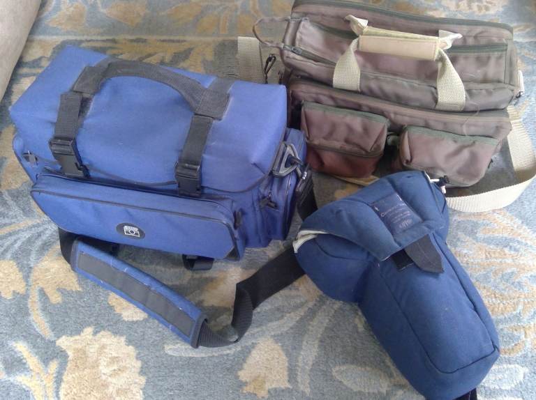 3 Camera Bags and Selling as One Lot