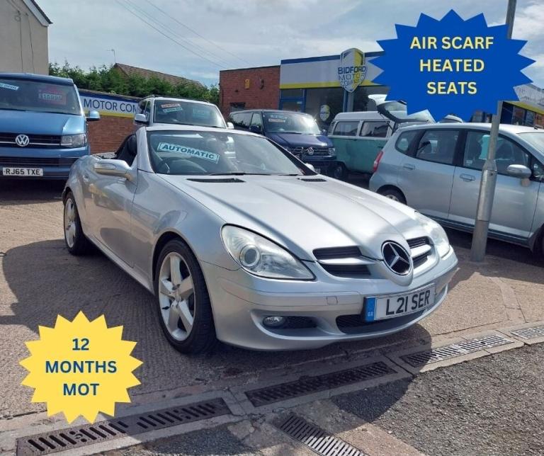 2008 Mercedes-Benz SLK SLK 200K 2dr Tip Auto CONVERTIBLE Petrol Automatic