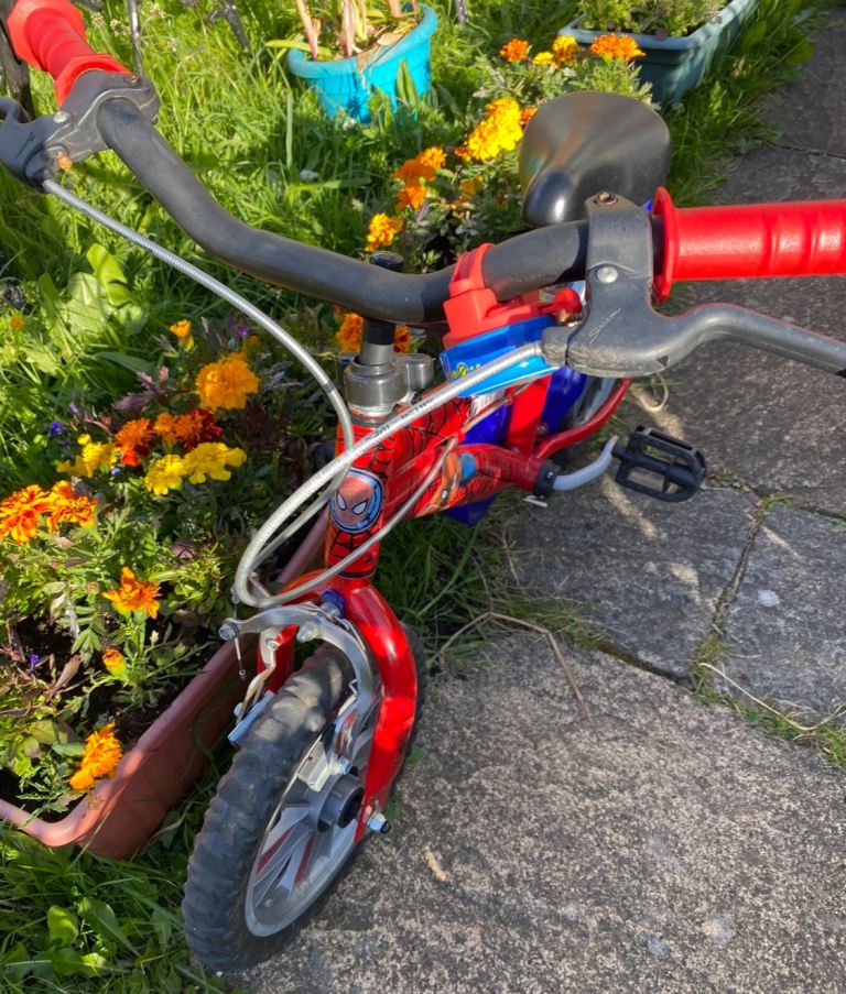 Spiderman bike