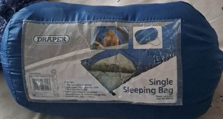 Draper single sleeping bag