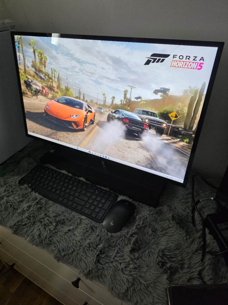The HP Envy 27" 4K  32GB RAM 2TB Hard Drive Touchscreen All-in-one GTX 1050
