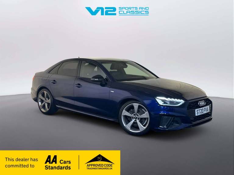 2020 Audi A4 2.0 TFSI 35 Black Edition Saloon 4dr Petrol Manual Euro 6 (s/s) (150 ps) Saloon Petr...