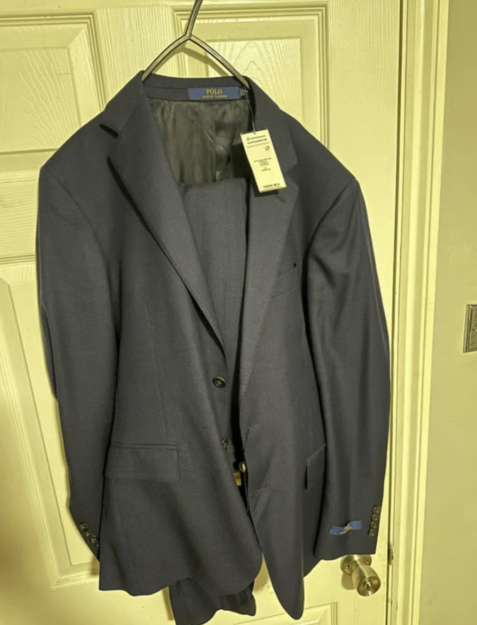 image for Ralph Lauren Suit - Size 40 Jacket, Size 42R Trousers (Brand New)