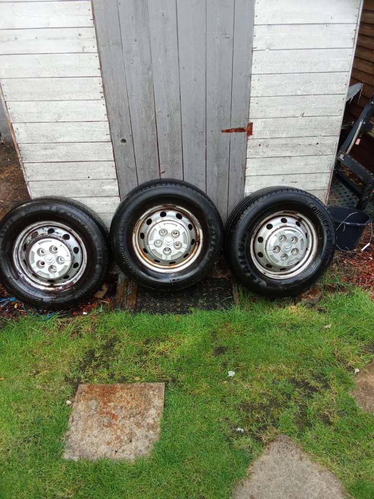 1 citroen, ducato, boxer, spare wheel, tyre and hub cap