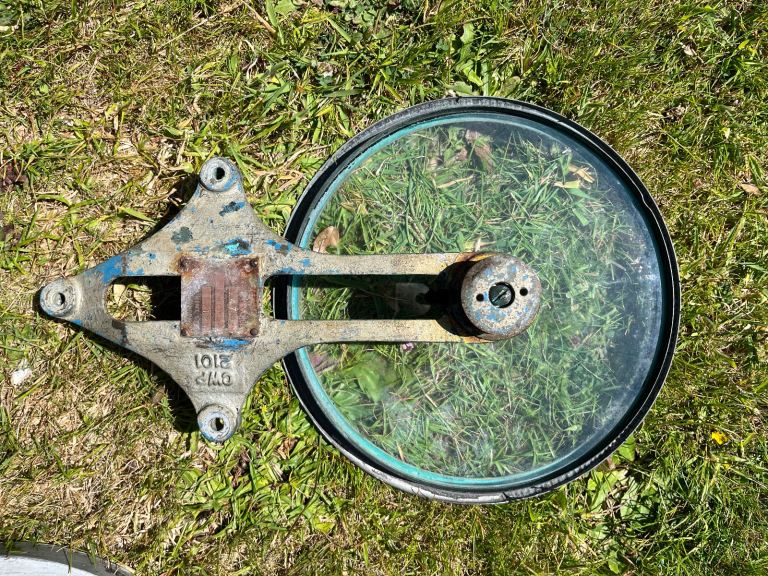 Vintage ship window wiper