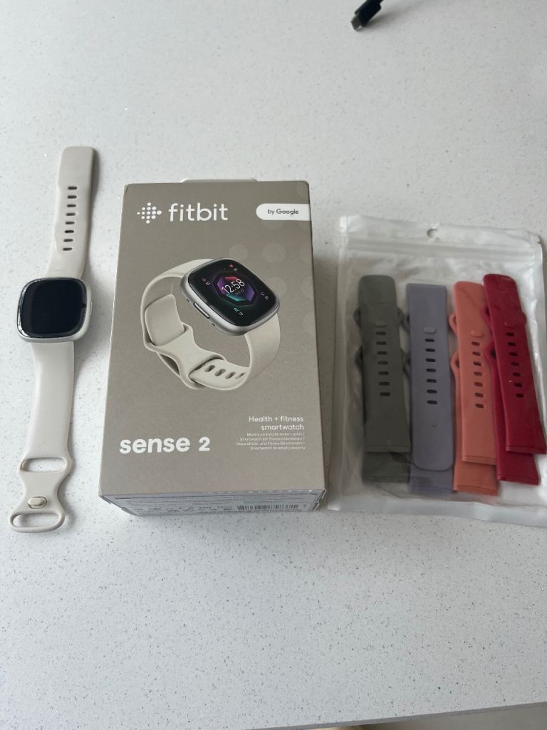 Fitbit Sense 2 Smartwatch with Extra Straps – As Good As New