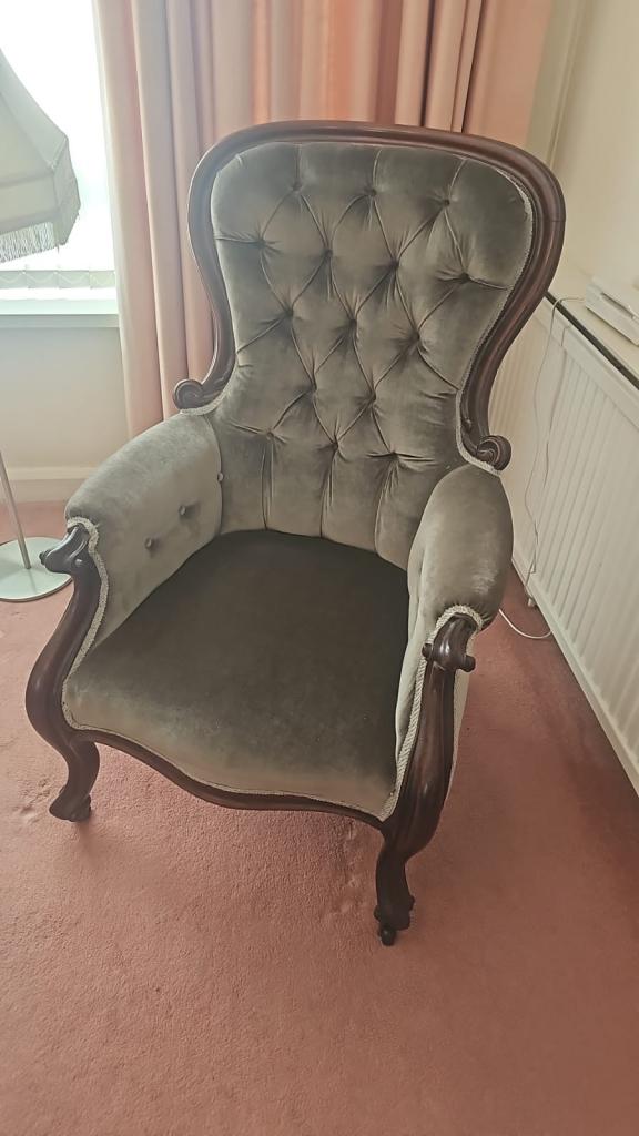 image for Vintage mahogany Gents armchair