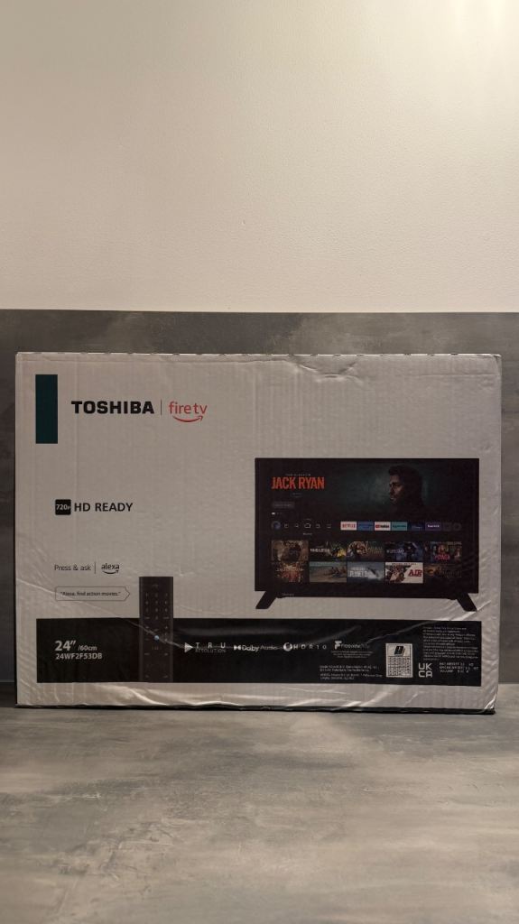 Toshiba 24” Fire TV Smart TV with Alexa – Boxed