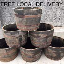 Half Barrel Planters