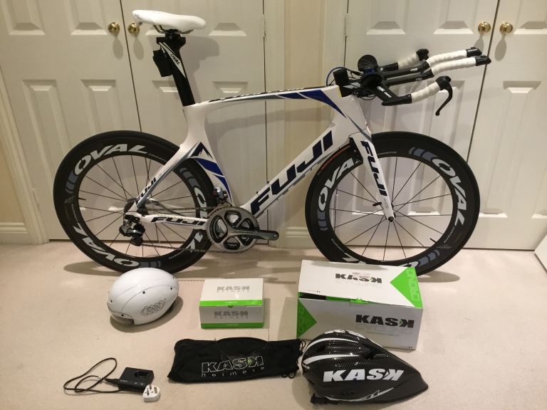 Fuji Norcom Straight 1.1 Dura Ace Di2 Time Trial TT Triathlon Bike