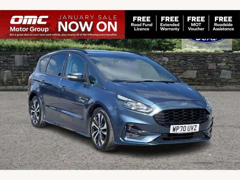 2021 Ford S-Max 2.0 EcoBlue 190 ST-Line 5dr Auto MPV Diesel Automatic