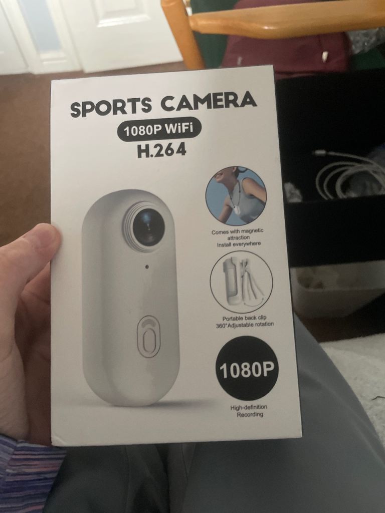 Sports camera 1080P WiFi H.264