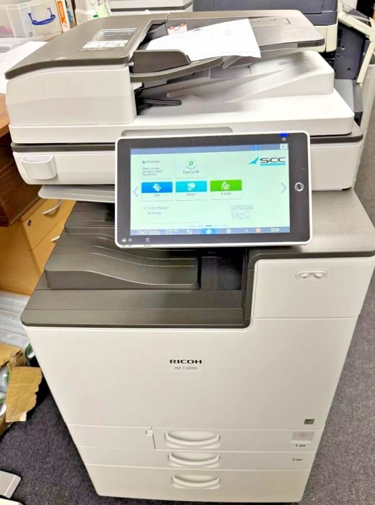 Ricoh imc3000 digital colour photocopier 