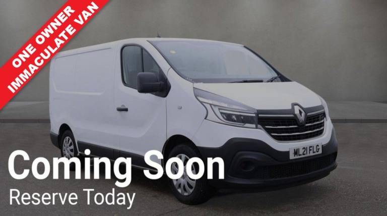 2021 21 RENAULT TRAFIC 2.0 DCI ENERGY 28 BUSINESS+ NO VAT VAN EURO 6 (S/S) (120