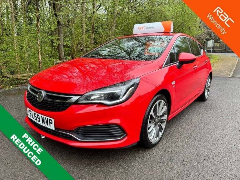 2019 Vauxhall Astra 1.4i Turbo SRi VX Line Nav Hatchback 5dr Petrol Manual Euro 6 (s/s) (150 ps H...