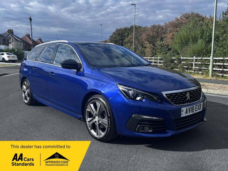 2018 Peugeot 308 SW 1.2 PureTech GT Line Estate 5dr Petrol Manual Euro 6 (s/s) (130 ps) Estate Pe...