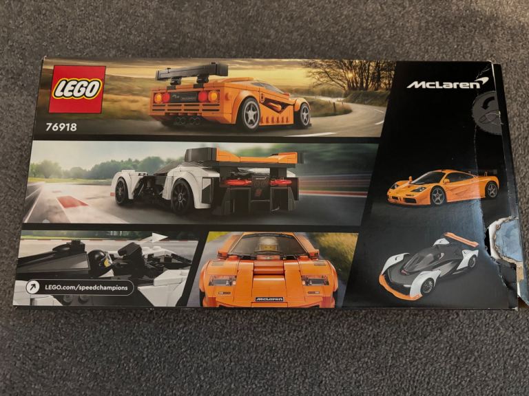 Lego McLaren Speed Champions Solus GT & McLaren F1 LM