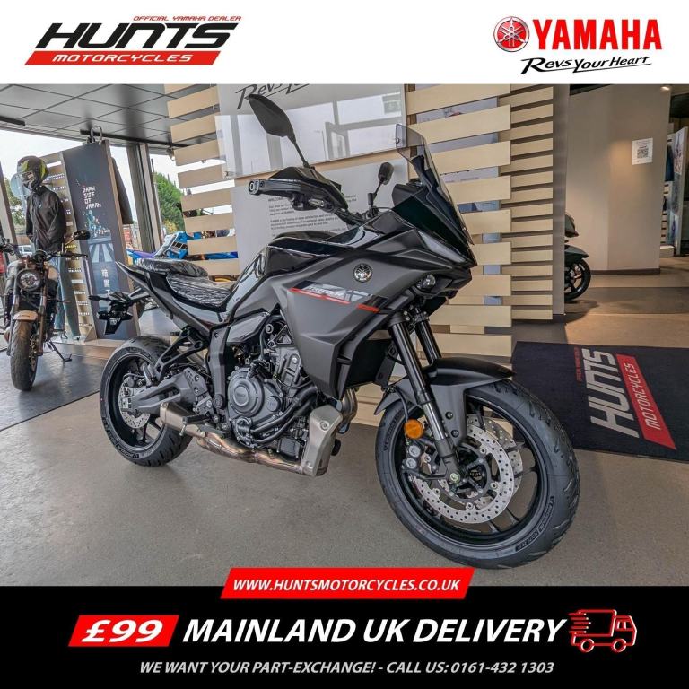 BRAND NEW Yamaha Tracer 7. Midnight Black. £8,800 On the Road (No Added Fees!)