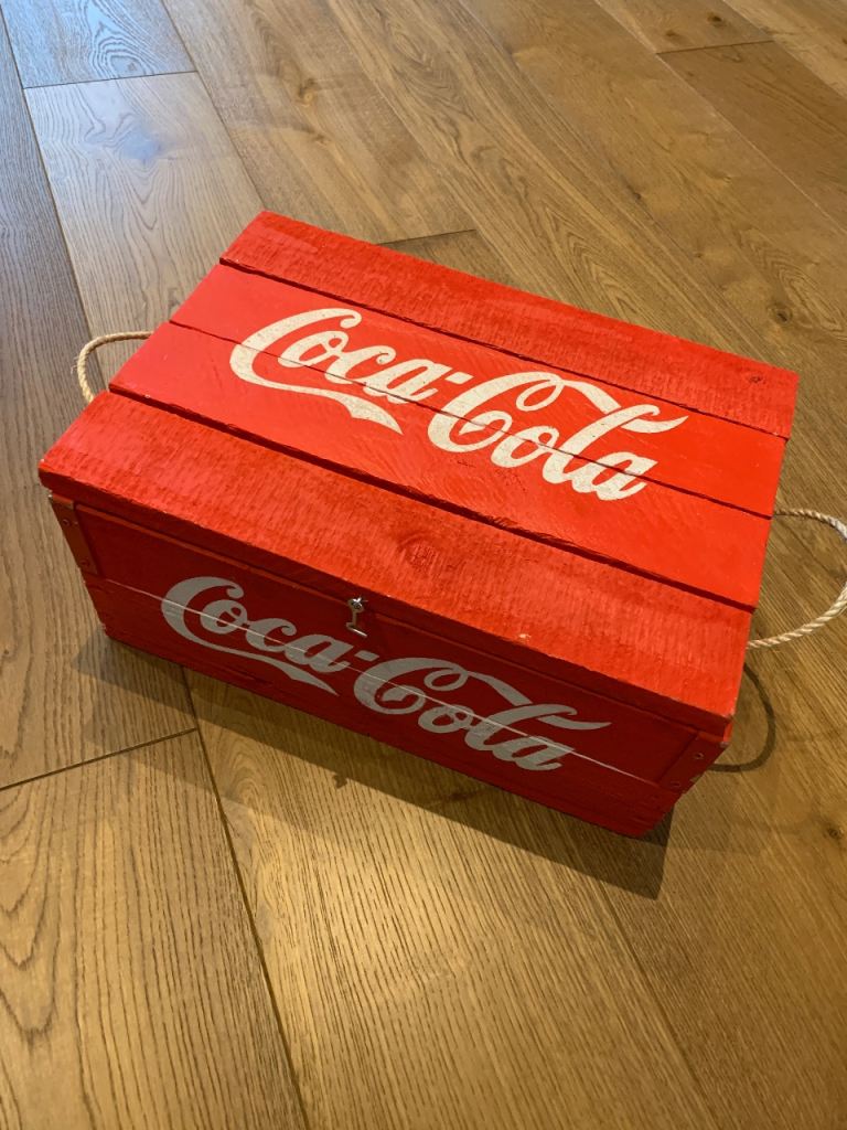 image for Coca-Cola wooden box 