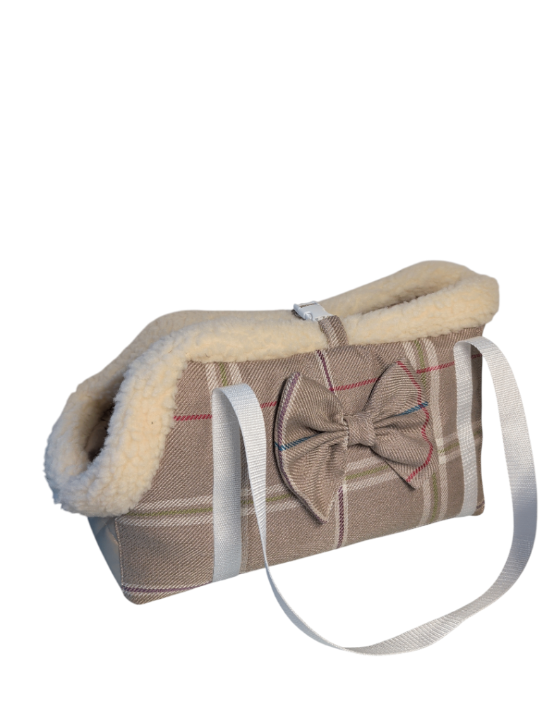 Handmade dog carrier 