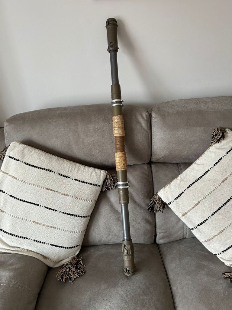 Star Wars double light sabre pole