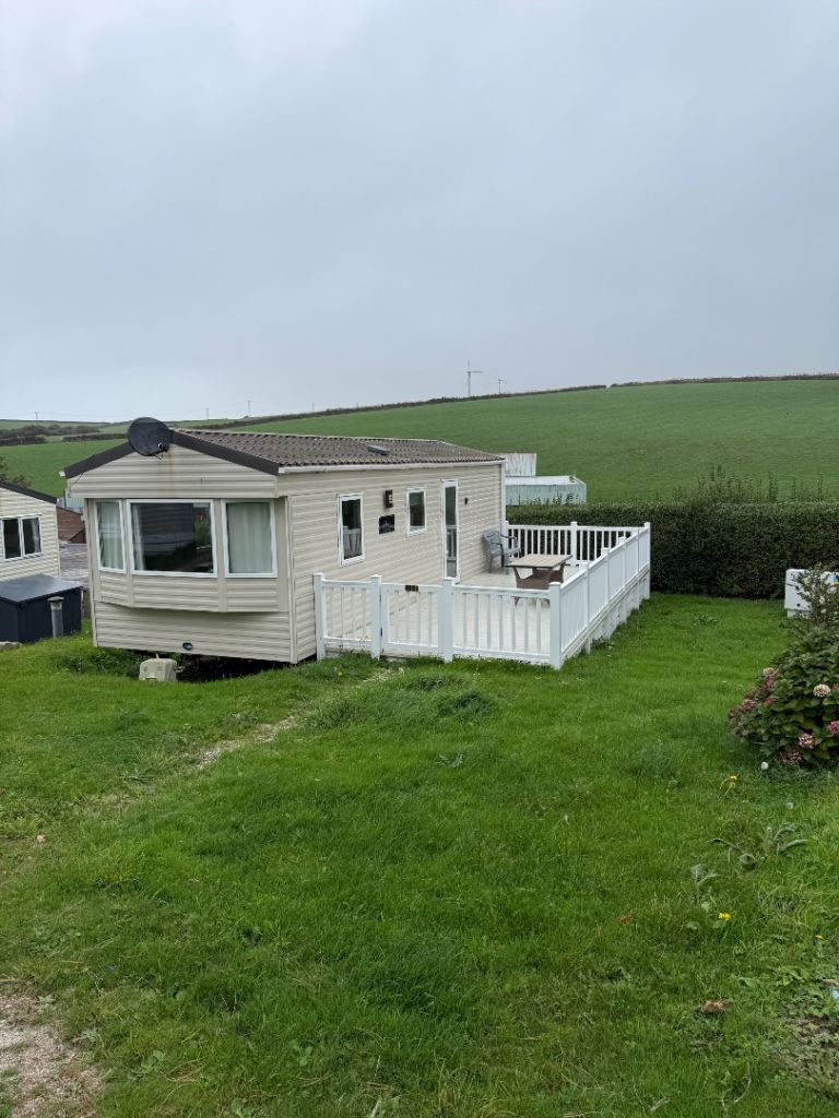 Two Bed Static Caravan Newquay Cornwall