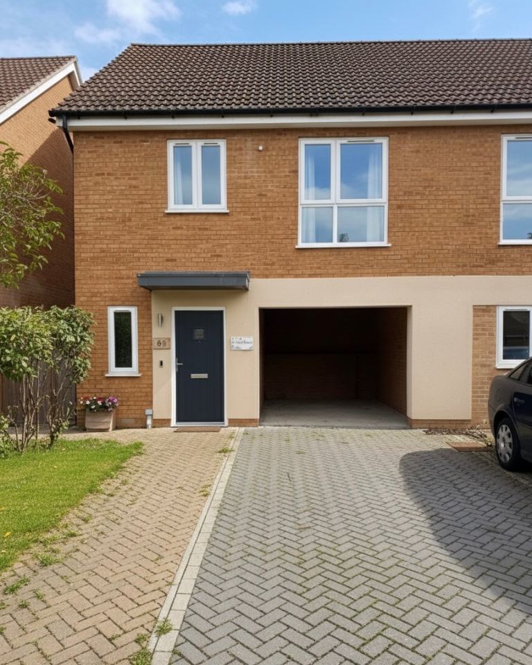 Large Kingsize Room in Modern 3-Bed House