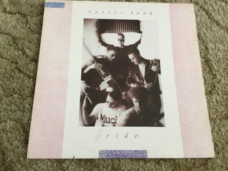 THE OYSTERBAND - RIDE LP 80s FOLK ROCK