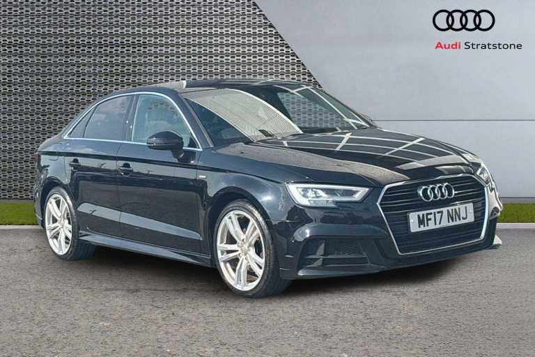 2017 Audi A3 1.4 TFSI S Line 4dr Saloon Petrol Manual