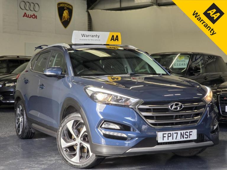 HYUNDAI TUCSON 2.0 TUCSON PREM 2.0 D 136PS 4WD Diesel 2017+SSATNAV+R-CAM+TOWBAR