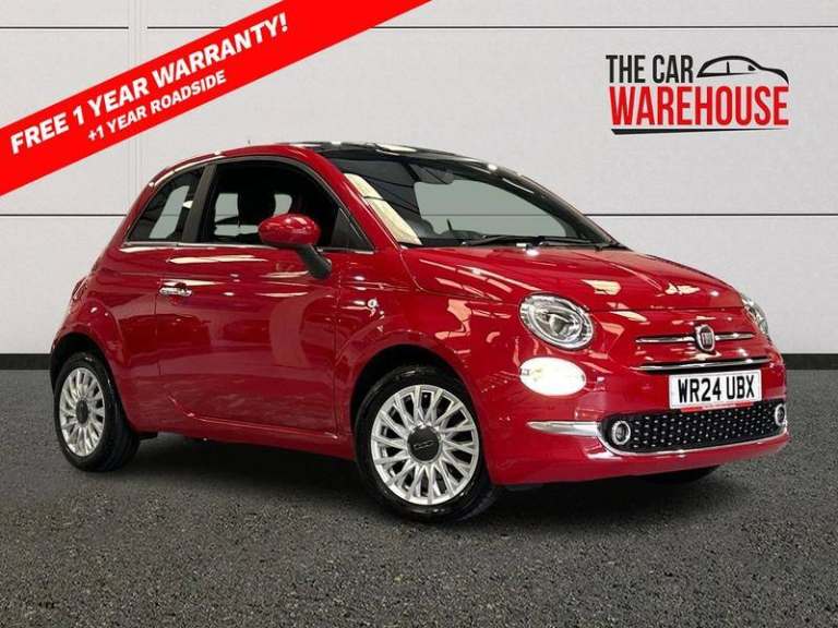 2024 Fiat 500 1.0 Mild Hybrid 3dr Manual Hatchback Petrol Manual