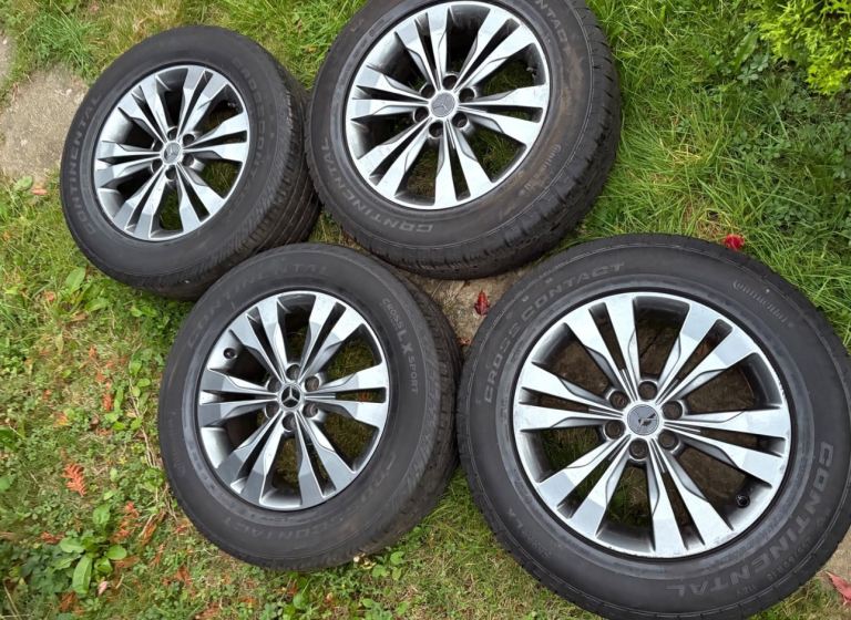 2018 MERCEDES X CLASS X250 18 INCH 6 TWIN SPOKE 6 STUD ALLOY Wheels Alloys