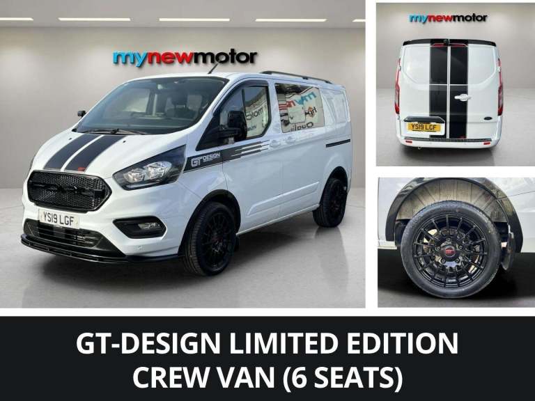 2019 Ford Transit Custom 2.0 320 EcoBlue Crew Van L1 H1 Euro 6 5dr (6 Seat) PANEL VAN Diesel Manual