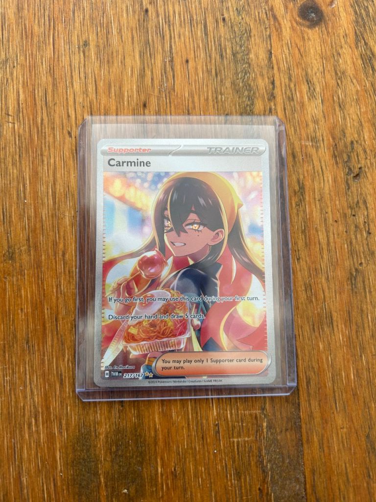 Carmine 217/167 Holo Special Illustration Rare SV06 Twilight Masquerade NM