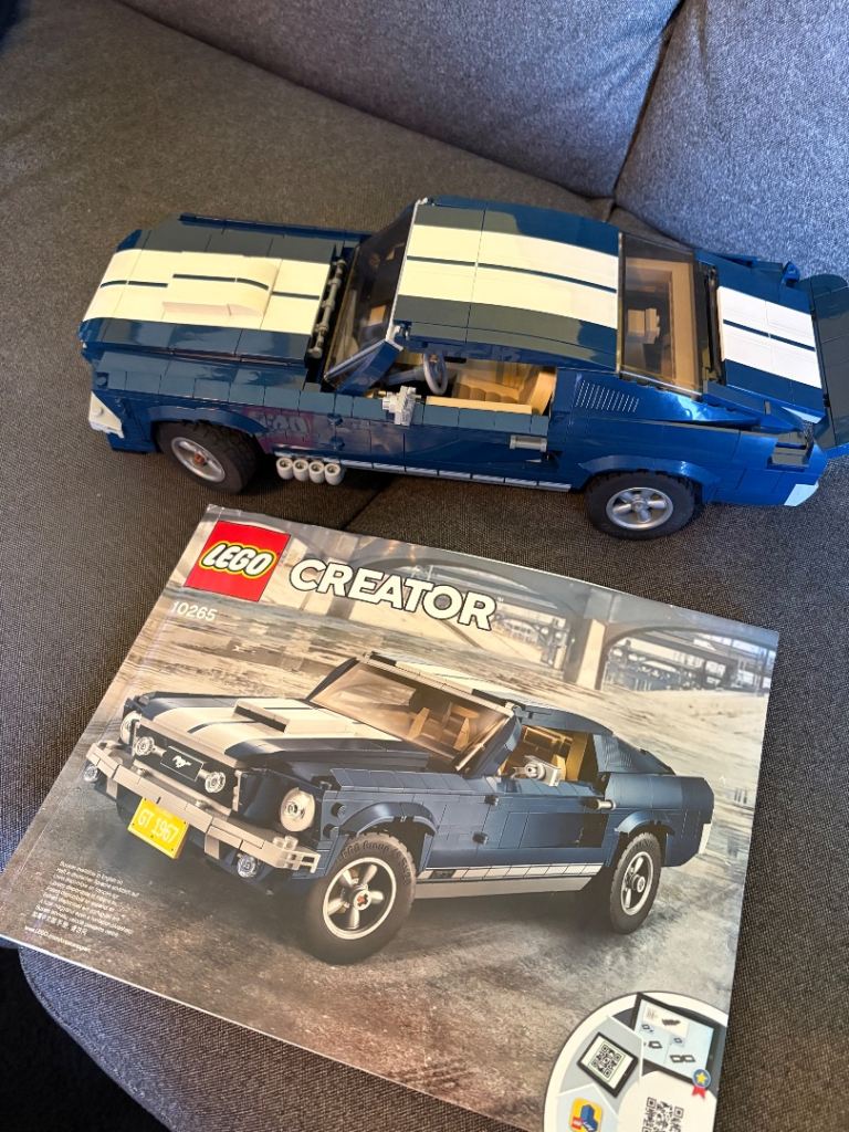 LEGO Creator Ford Mustang Model Car with Instructions