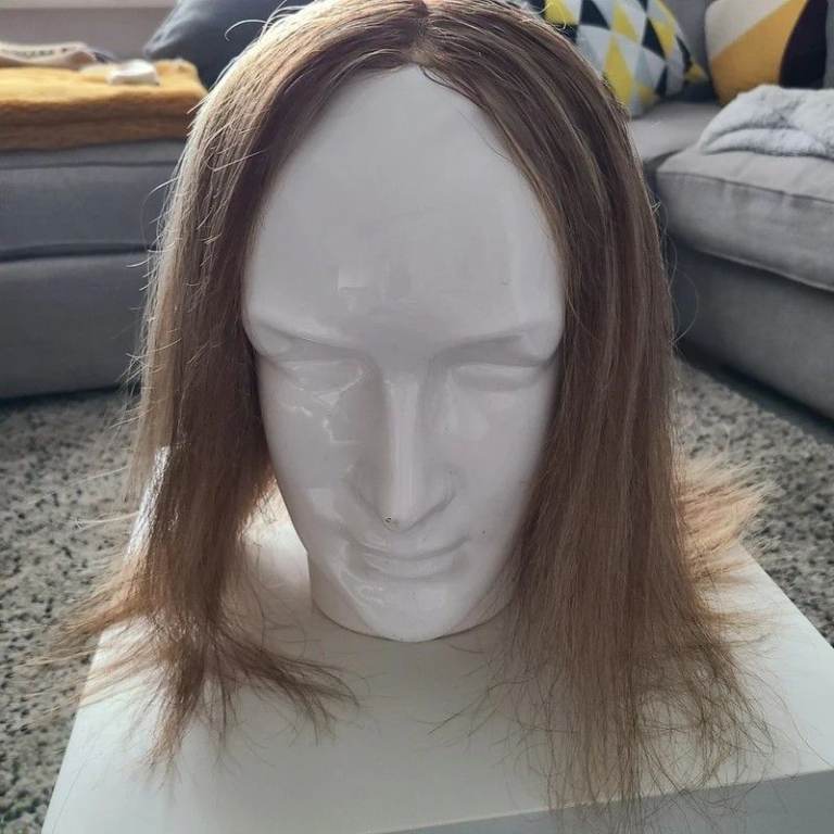 Fashion Idol Brown/Blond Synthetic Lace Front Wig 16 Inch No Offers