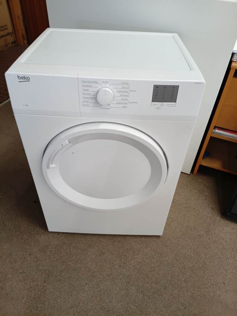 Beko white vented tumble dyer