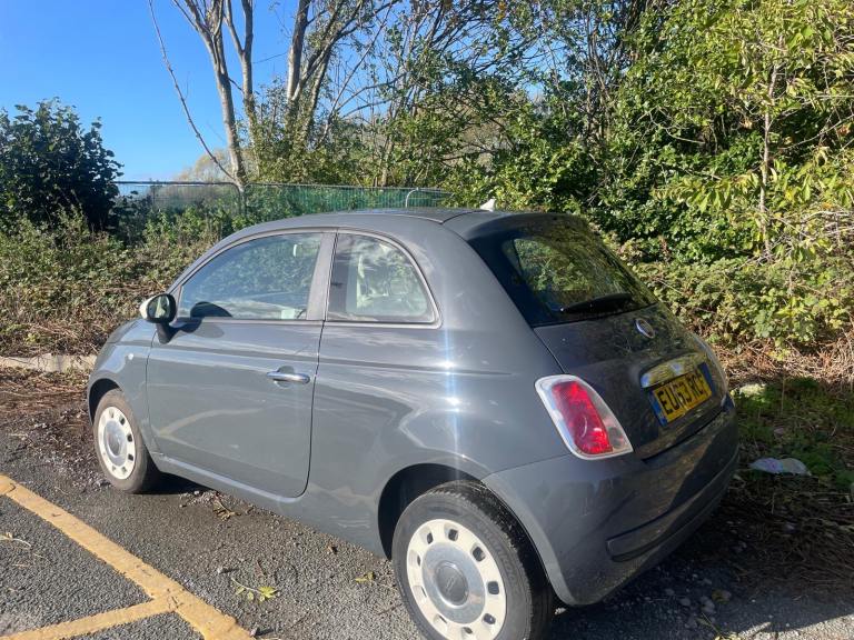 FIAT 500 1.2 COLOUR THERAPY 63 REG GREY 3 DOOR 12 MONTHS MOT TAX £35 TIMING BELT REPLACED