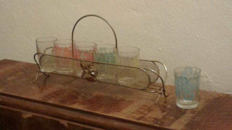 Glasses With A Rack