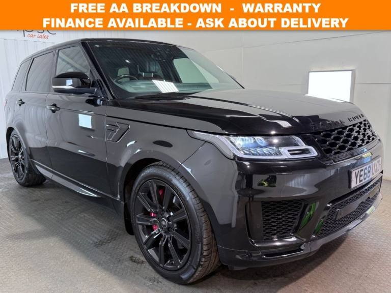 2018 68 LAND ROVER RANGE ROVER SPORT 2.0 P400E 13.1KWH HSE GPF DYNAMIC SUV 5DR P