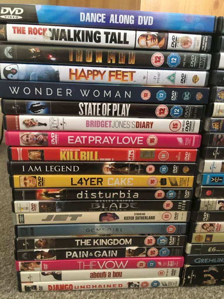 Job lot of 40 DVDs
