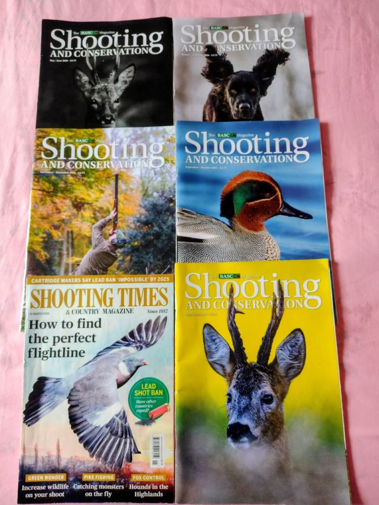 As New! 6 Country Sporting Magazines, retail £26.50 all for £12.