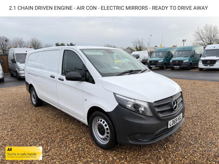 2020 Mercedes-Benz Vito 2.1 114 CDI Pure Panel Van 5dr Diesel Manual RWD L3 Euro 6 (s/s) (136 ps)...
